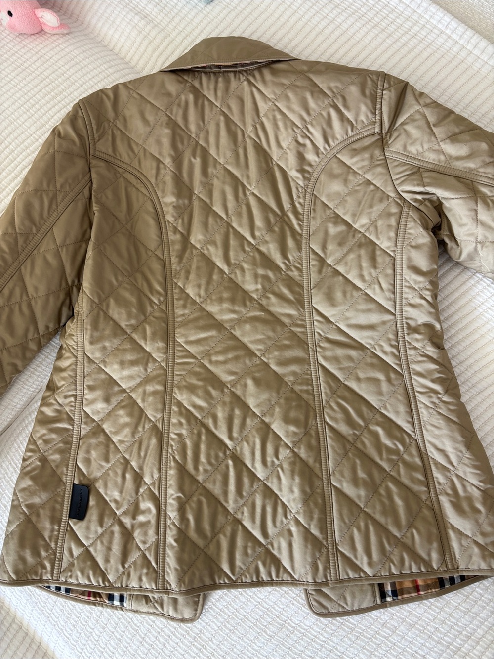 Burberry women’s quilted jacket Medium - Picture 2 of 10